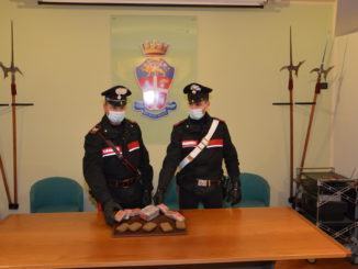 Sicurezza, a Perugia i Carabinieri arrestano due persone, uno per droga