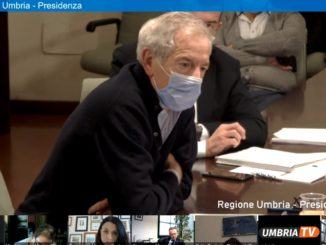 Guido Bertolaso in Umbria, la presentazione oggi alla stampa in streaming