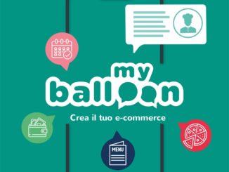 Myballoon e-commerce gratuito per commercianti by Nexsus in Umbria