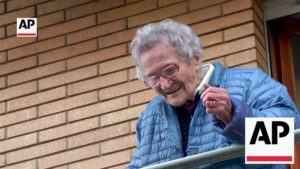 Nonna Lisa Zappitelli 109 anni, entusiasmo a Castello, famosa nel mondo
