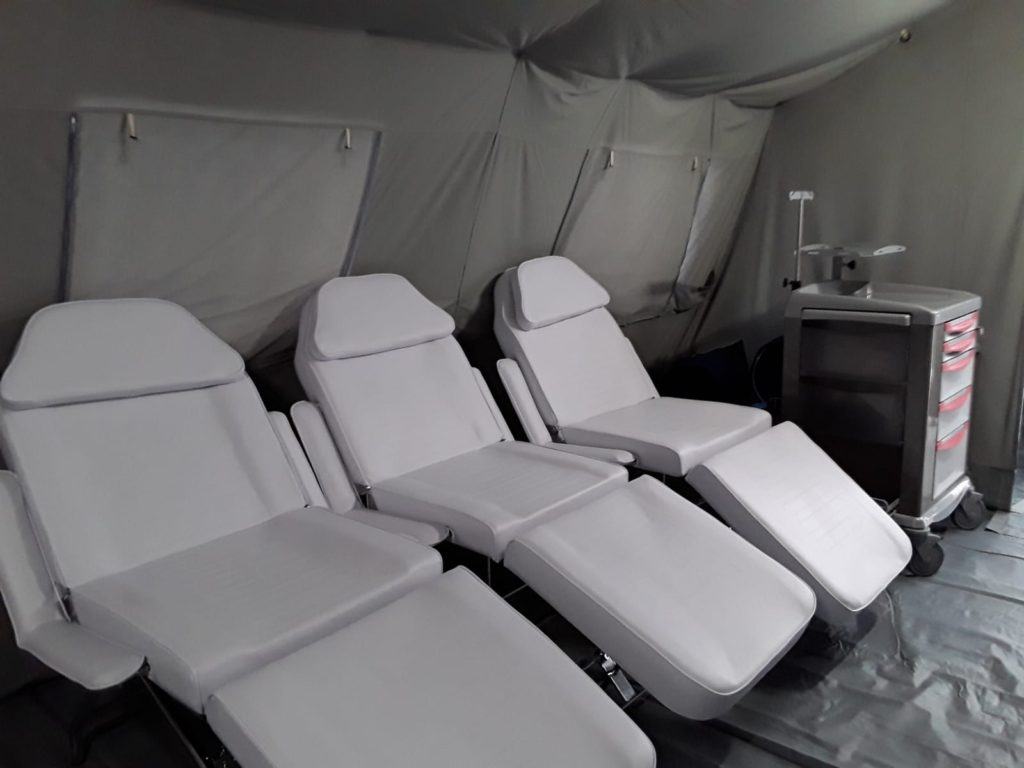 Consiglieri all'ospedale da campo, nessuna autorizzazione da azienda ospedaliera