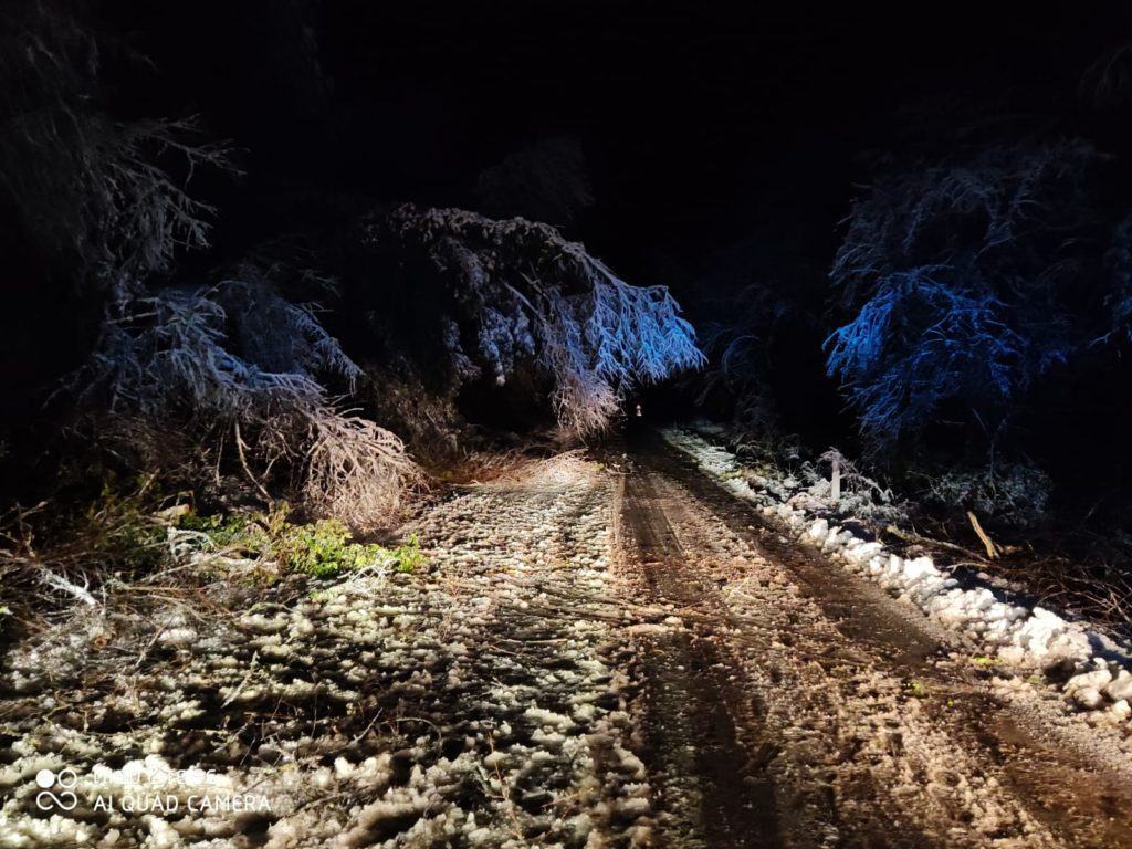 Tremila famiglie isolate in Valnerina a causa della neve e maltempo