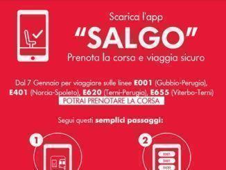 Umbria SALGO, una app per prenotare il posto sui mezzi di Busitalia