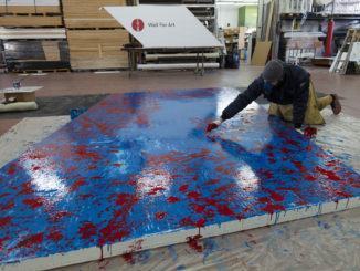 Wall for art, Totem mette a disposizione degli artisti le pareti della sua sede