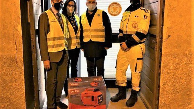 Lions Club Terni Host a fianco della Pro.Civ. Collescipoli