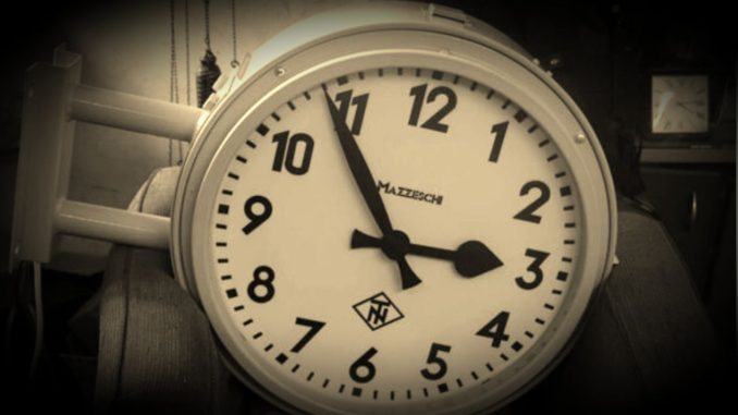 Inaugurazione dell'orologio della Perugina restaurato