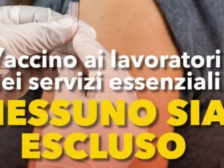 Ridurre scorte, subito vaccini anti covid a polizia di Stato, Locale e Vigili del fuoco