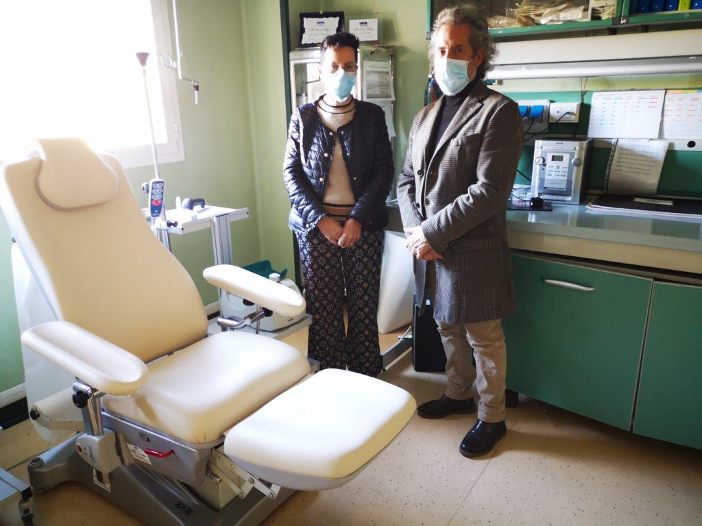 Almanacco Barbanera e Avis Umbria dono poltrona plasma Sit Foligno