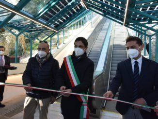 Inaugurate le Scale mobili di viale Pellini a Perugia, completa riqualificazione dell’impianto