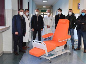 Terni: donazione AST di sette lettini oncologici a Ospedale di Terni