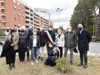 Intitolata a Stelio Zaganelli la rotatoria di via Madonna Alta di Perugia