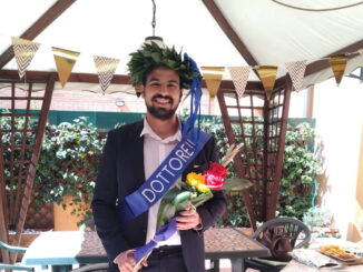 Mattia Bacchetta si è laureato durante il covid, tesi "Partito d'Azione"