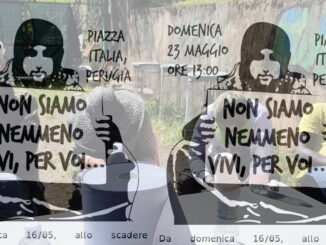 Senzatetto cva Rimbocchi senza futuro? A Perugia, in piazza, la protesta