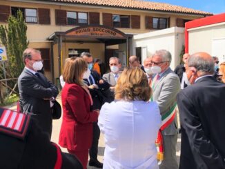 Presidente della Regione Tesei questa mattina si è recata Cascia e Norcia