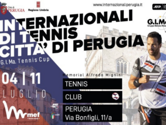 2 luglio, presentazione degli Internazionali di Tennis Città di Perugia