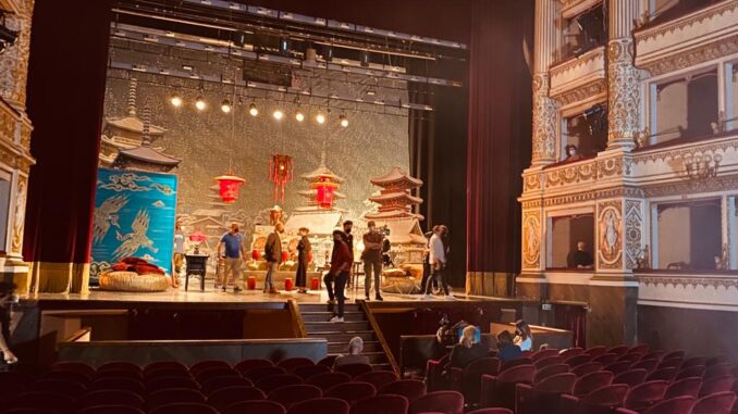 Teatro Mancinelli di Orvieto, set della serie tv “Le Fate Ignoranti” diretta da Ferzan Ozpetek