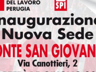 Martedì 15 giugno 2021, Cgil inaugura nuova sede a Ponte San Giovanni