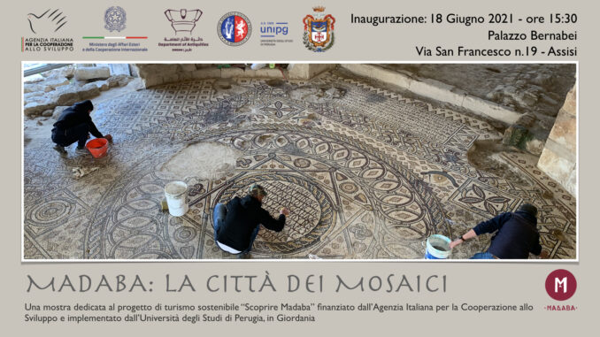 18 giugno a Assisi, UniPG presenta "Madaba, la città dei mosaici"