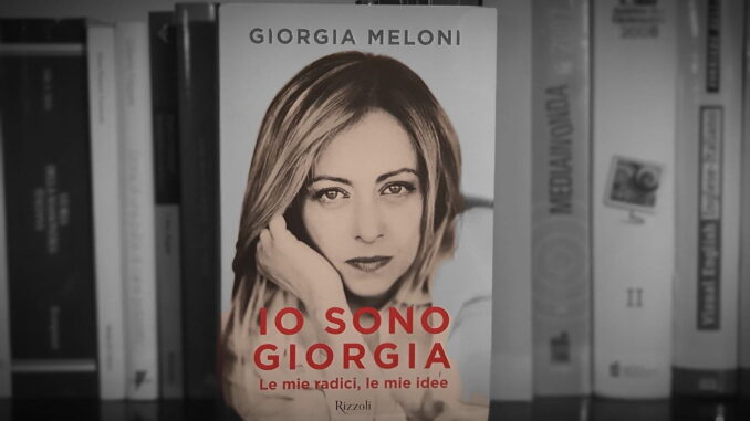 2 luglio, Io Sono Giorgia, Bechis e Giorgia Meloni al Barton Park