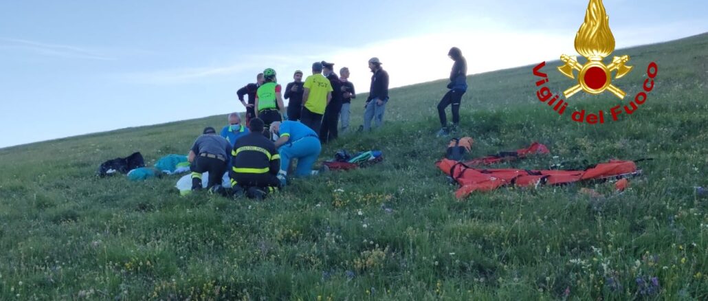 Precipita con parapendio e muore, tragedia a Castel Viscardo