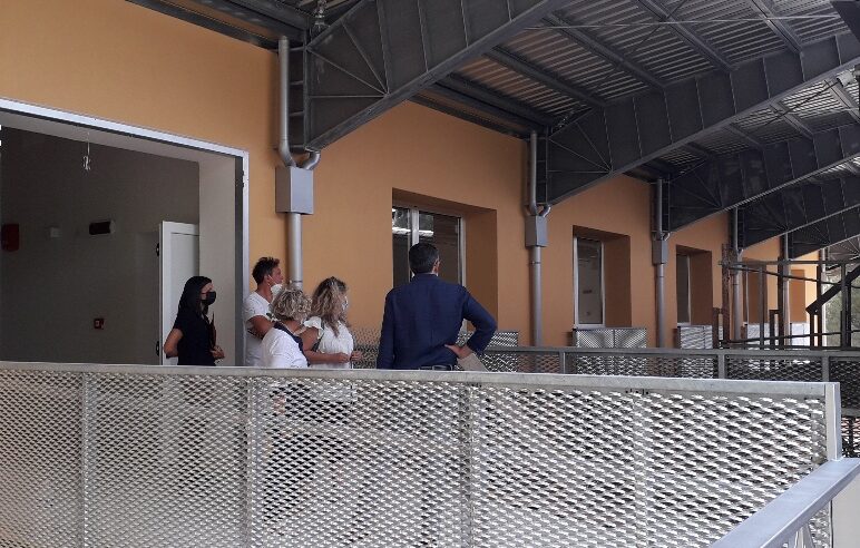 Family Hub, sopralluogo di Cicchi alla struttura di Madonna Alta