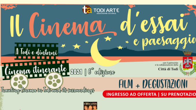 A Todi, in arrivo Cinema d'essai e paesaggio rassegna itinerante