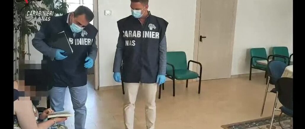 Carabinieri Nas, blitz nazionale, centri salute, due non in regola in Umbria