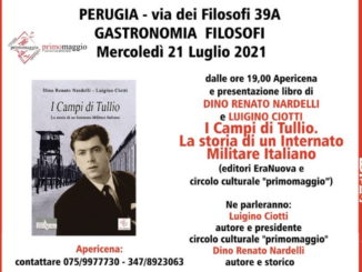 Presentazione libro I Campi di Tullio la storia Internato Militare Italiano