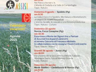 Programma agosto 2021 I Tuoi Cammini