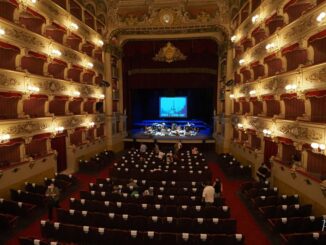 Cerimonia di inaugurazione del Teatro Morlacchi di Perugia restaurato