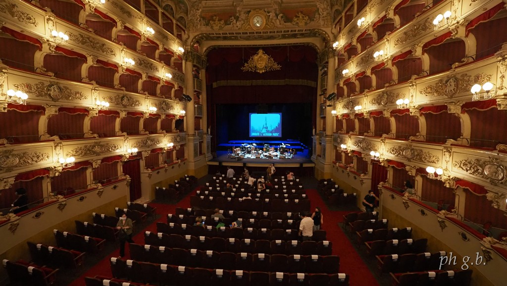 Cerimonia di inaugurazione del Teatro Morlacchi di Perugia restaurato