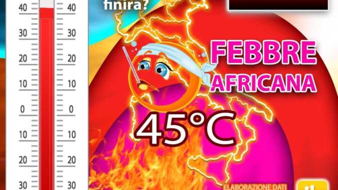 Fino al weekend la più forte ondata caldo dell'estate