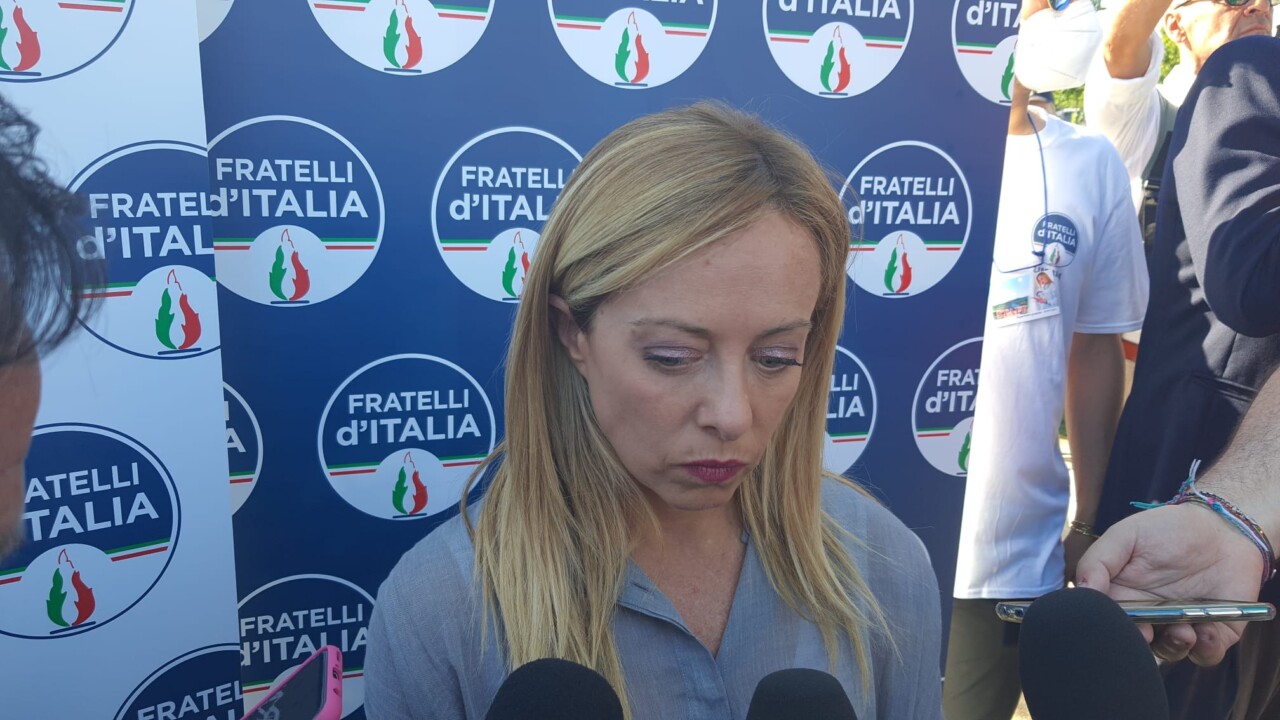 Covid: Meloni (Fdi), 'Quirinale: Meloni, ‘no elezione Draghi con proporzionale e poi inciucio’ 'Draghi presidente del Consiglio non l’ho votato.'pass misura economicida'