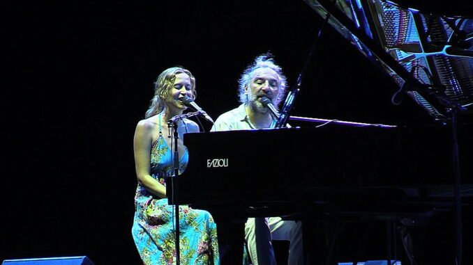 Stefano Bollani e Valentina Cenni a Umbria Jazz e il festival diventa brasiliano ricordo di C. Corea