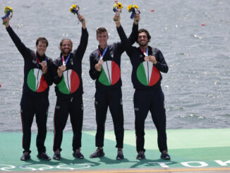 Canottaggio, Tokyo 2020, medaglia di bronzo per il quattro senza azzurro