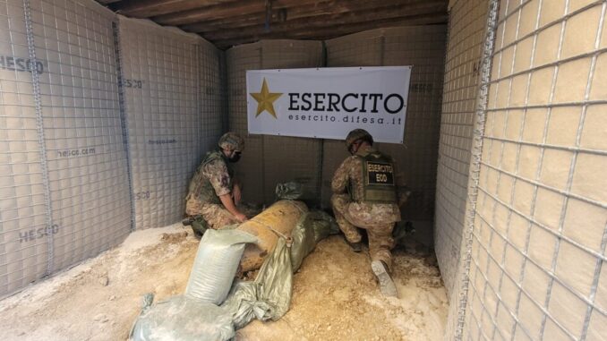 Bomba day a Terni, conclusa operazione rimozione e brillamento