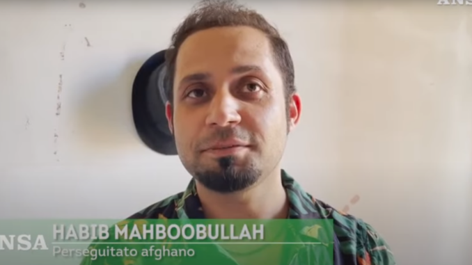 Habib Mahboobullah, afghano di 29 anni, vive a Perugia, sua testimonianza