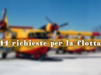 Incendi: oggi 44 richieste di intervento flotta aereo Stato Protezione civile