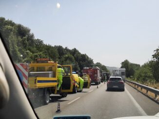 Incidente sulla E45, tutto bloccato dove ci sono i lavori in corso