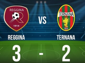 Reggina-Ternana 3-2: per i rossoverdi in gol Falletti e Mazzocchi