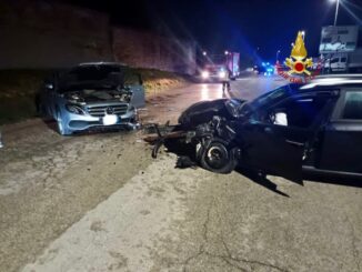 Incidente stradale a Castiglione del Lago, due persone ferite in ospedale