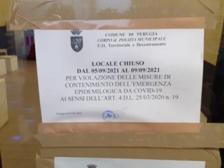 Rissa in un locale a Bastia Umbra, sei Daspo Willy