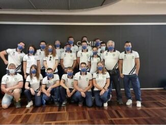 La Figest ai Campionati mondiali di tiro alla fune outdoor. Insieme agli atleti anche un arbitro italiano