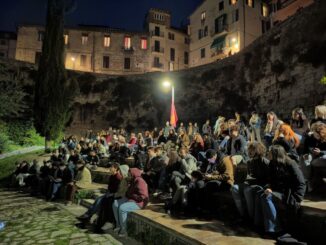 UDU, assemblea pubblica per la completa riapertura degli spazi universitari, oltre un centinaio di studenti in presenza