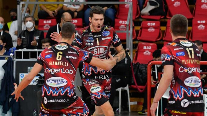 È tornata al PalaBarton la Sir Safety Conad Perugia, dopo il successo contro Cisterna nella prima giornata di Superlega