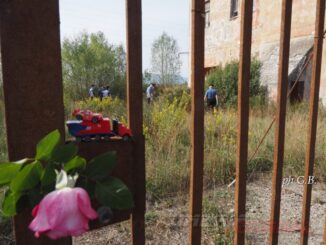 Bimbo ucciso, un camion giocattolo e una rosa sul cancello del casolare