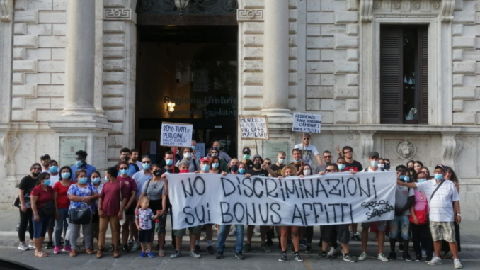 Casa AS.I.A. e Comitato Perugia Solidale bonus discriminatori carovita