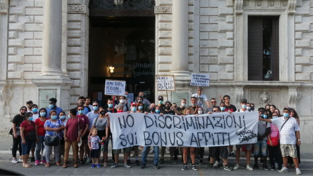 Casa AS.I.A. e Comitato Perugia Solidale bonus discriminatori carovita