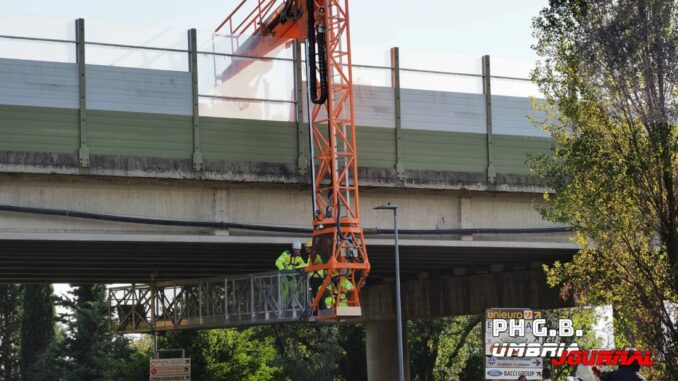 Viadotto Olmo su raccordo RA6, Perugia Bettolle riaperto al traffico, tutto regolare