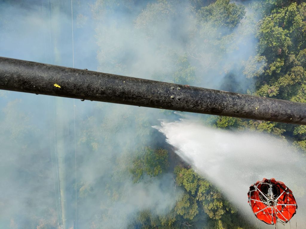 Lotta incendi boschivi decisivo contributo elicotteri Esercito